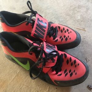 Shot put and Discus throwing shoes. #Nike